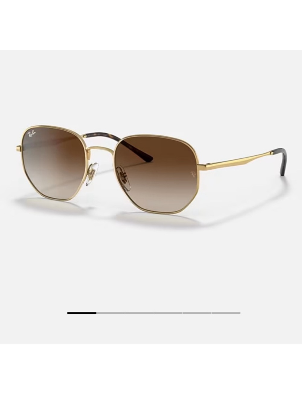 Ray-Ban Sunglasses in Arista Gold and Brown Gradient - RB3682 - Picture 4 of 5